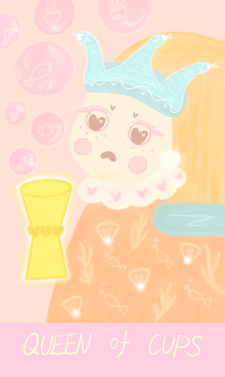 Mr. Butter Tarot – Queen of Cups