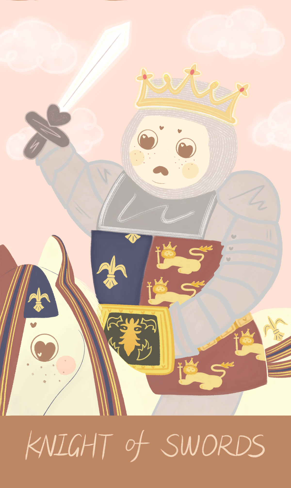 Mr. Butter Tarot – Knight of Swords