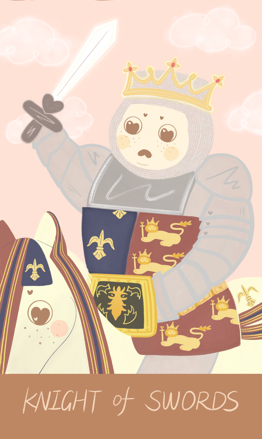 Mr. Butter Tarot – Knight of Swords