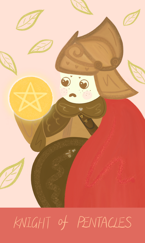 Mr. Butter Tarot – Knight of Pentacles