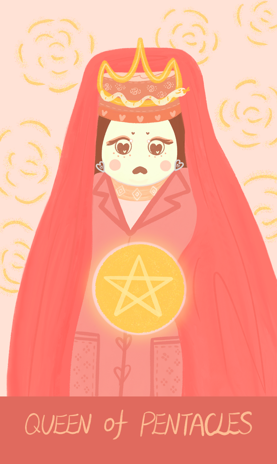 Mr. Butter Tarot – Queen of Pentacles