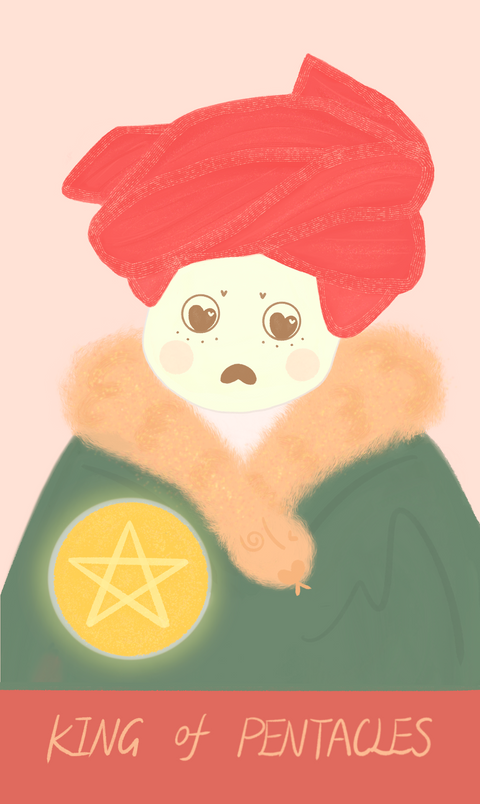 Mr. Butter Tarot – King of Pentacles