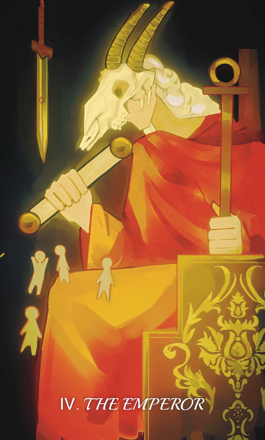 Narrative Poem Tarot – The Emperor