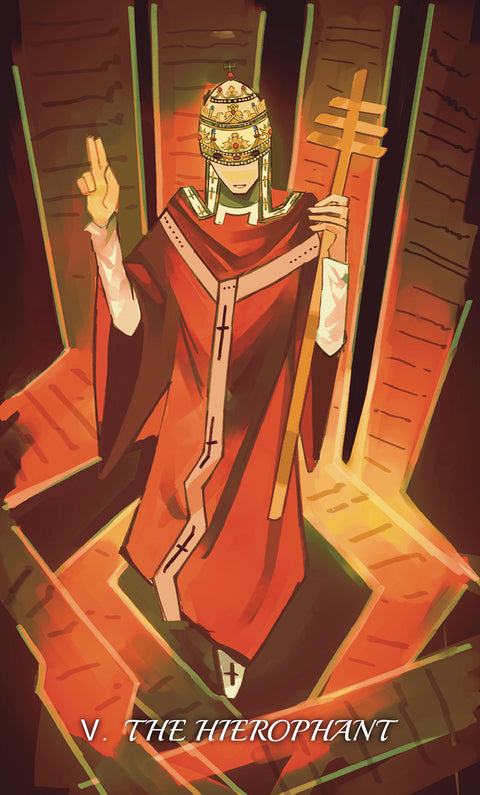 Narrative Poem Tarot – The Hierophant
