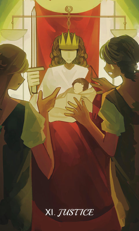 Narrative Poem Tarot – Justice