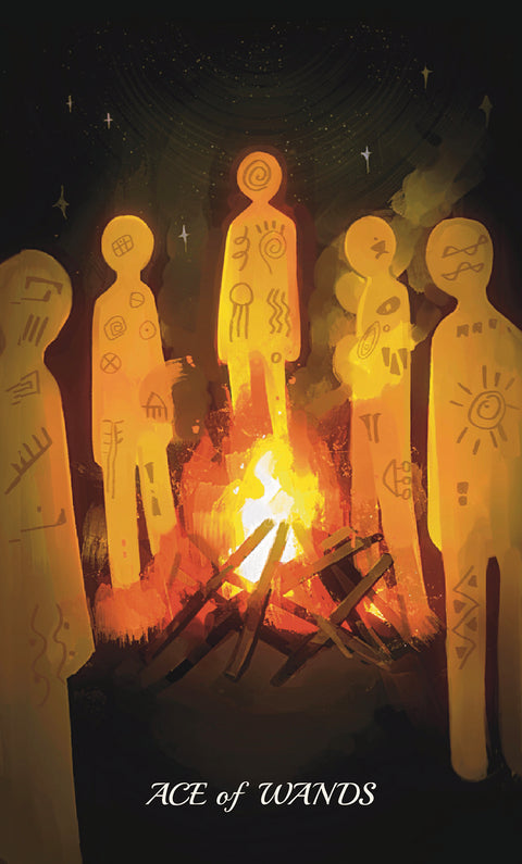 Narrative Poem Tarot – Ace of Wands