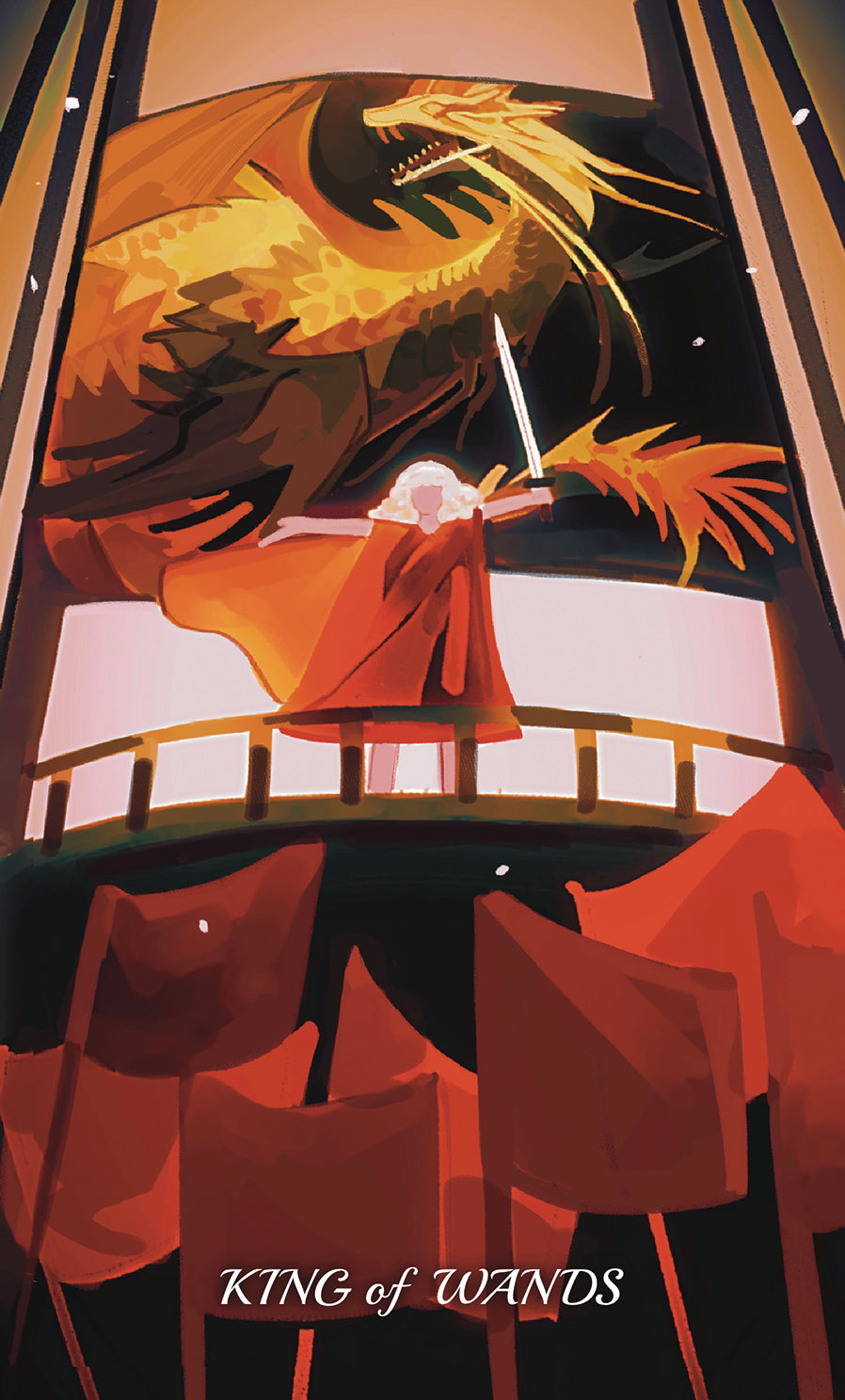 Narrative Poem Tarot – King of Wands