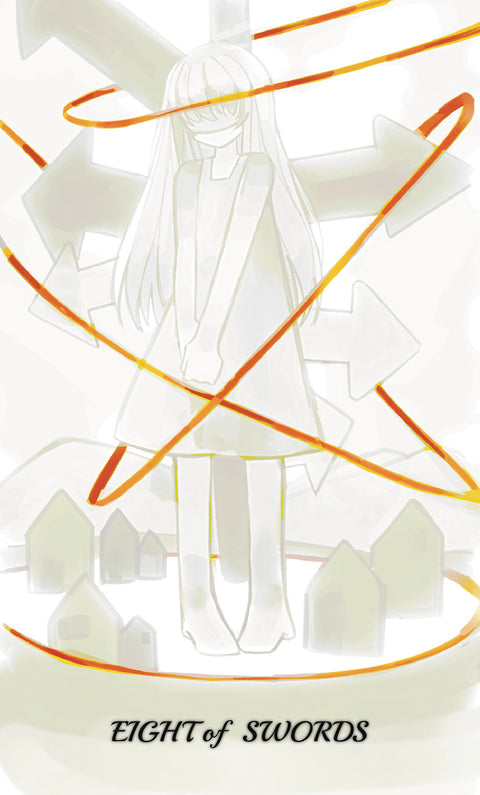 Narrative Poem Tarot – Eight of Swords