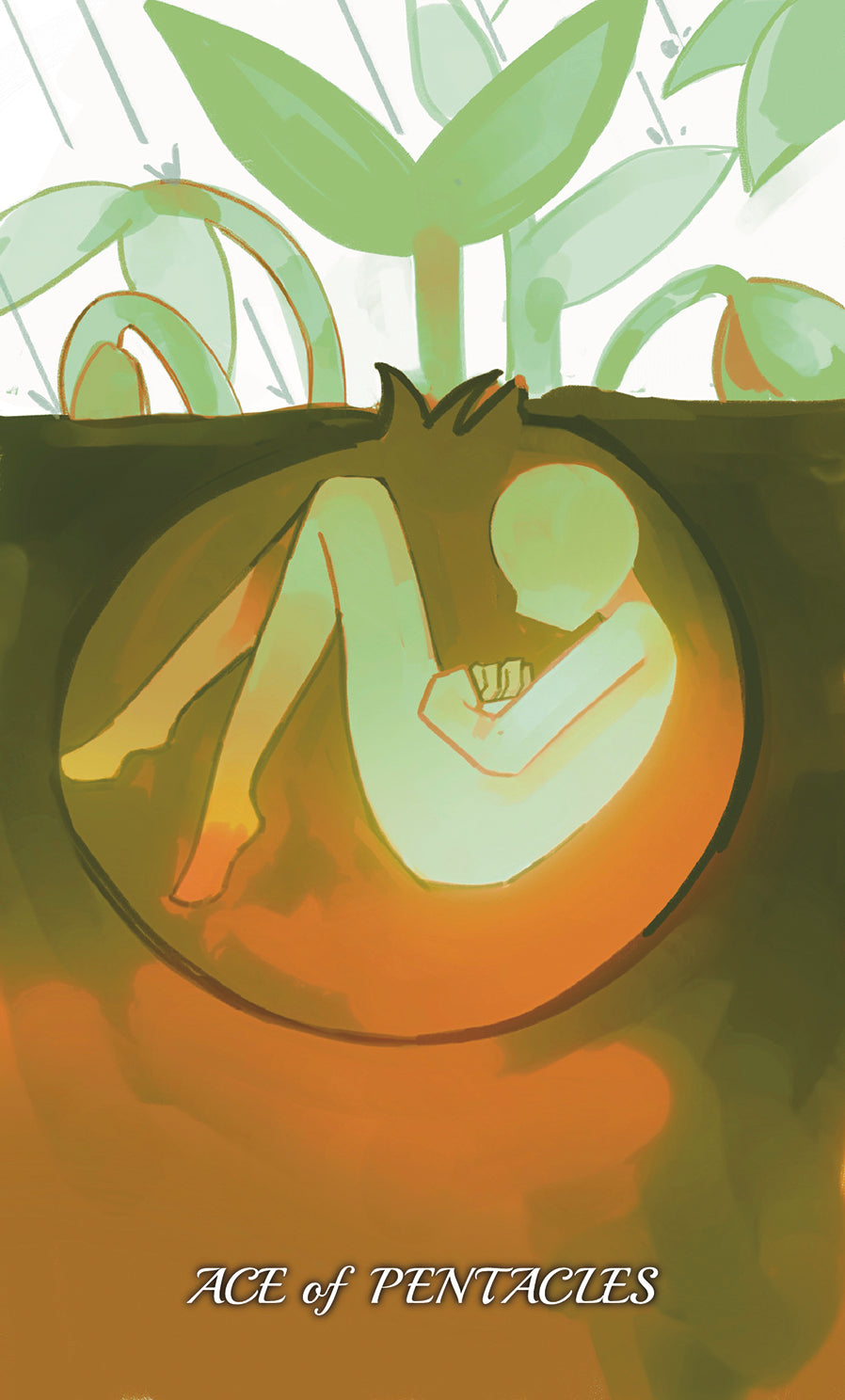 Narrative Poem Tarot – Ace of Pentacles