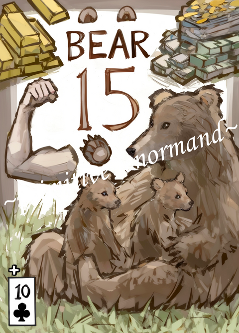 Primitive Lenormand – Bear