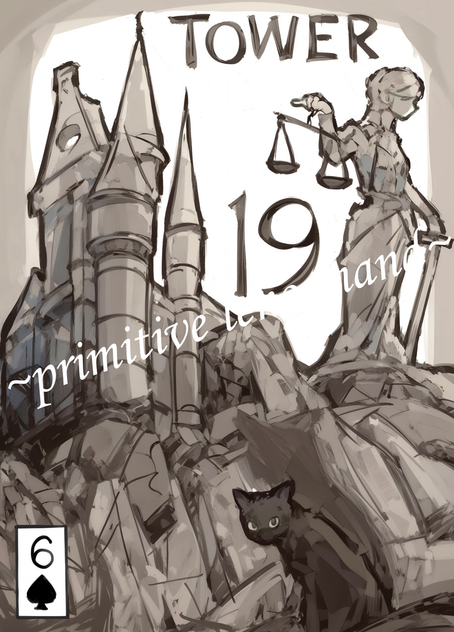 Primitive Lenormand – Tower