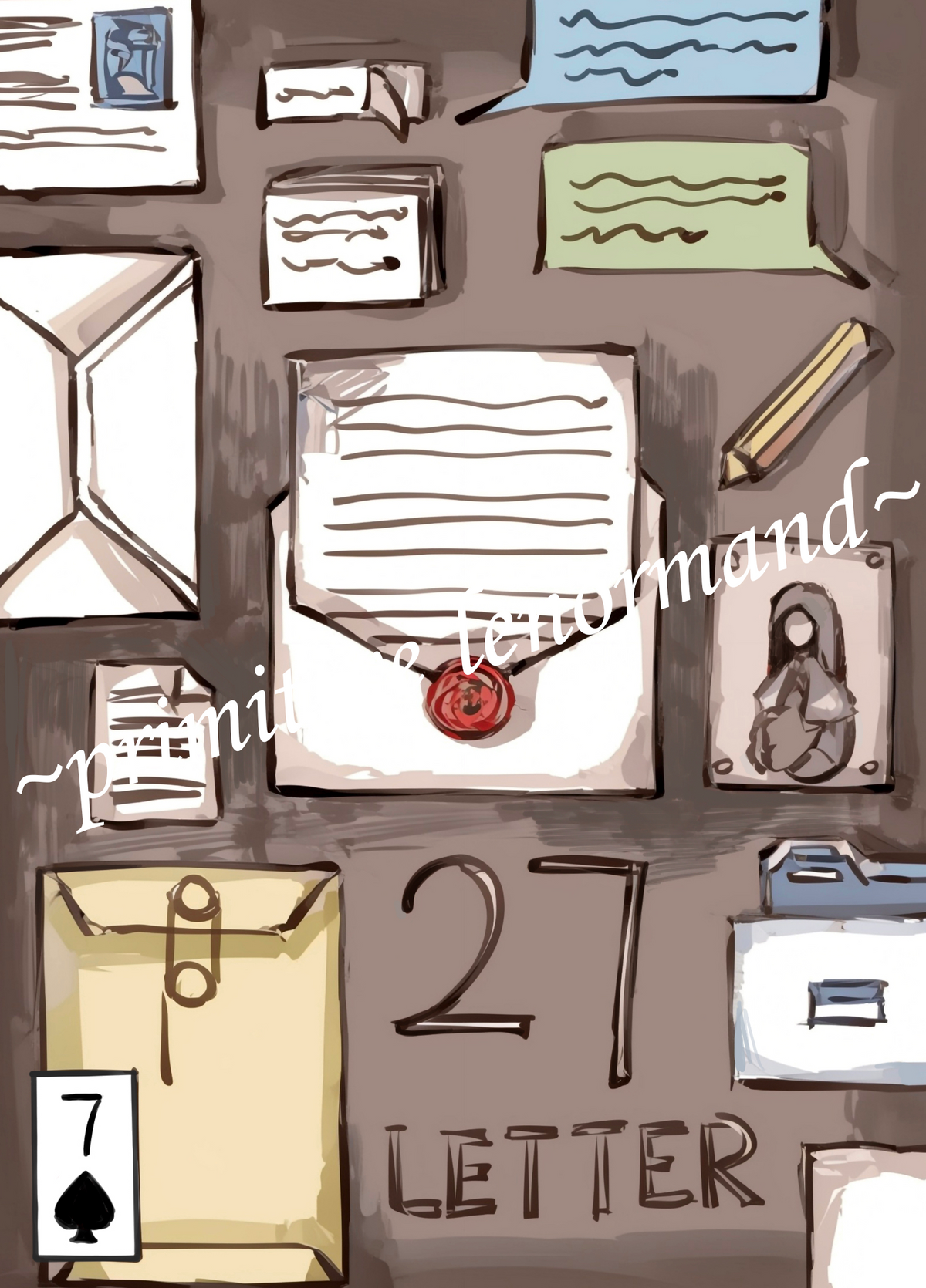 Primitive Lenormand – Letter