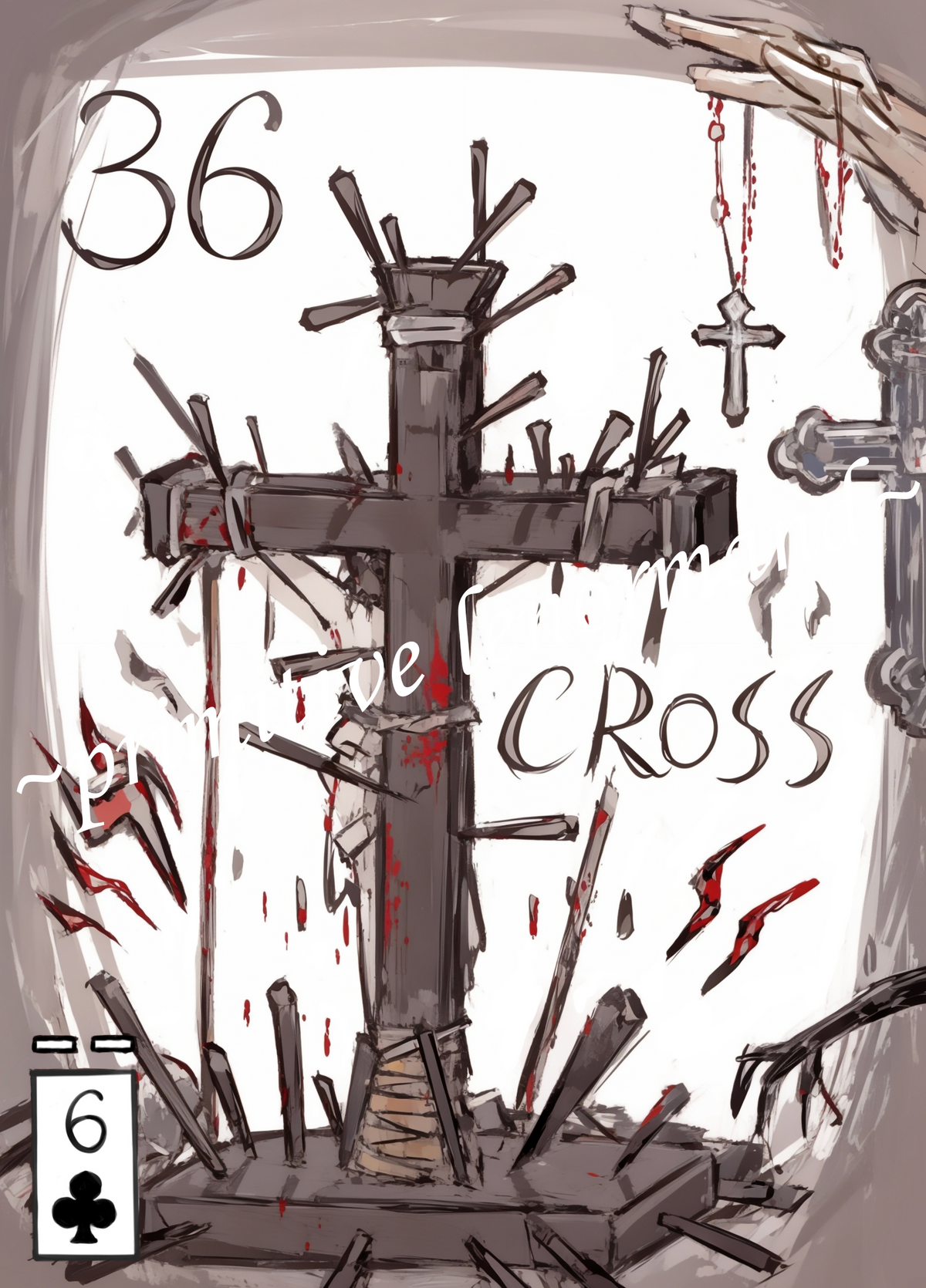 Primitive Lenormand – Cross
