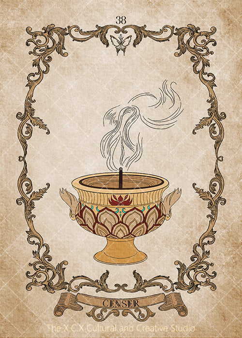 Psyche Lenormand – Incense Burner