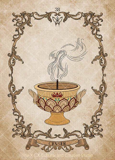 Psyche Lenormand – Incense Burner