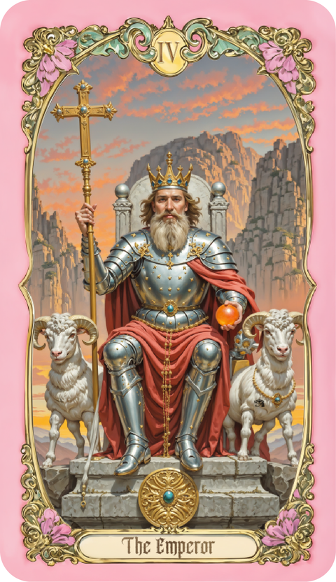 Renaissance Fantasy Tarot – The Emperor