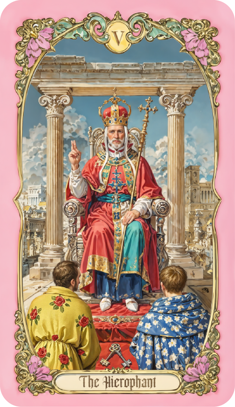 Renaissance Fantasy Tarot – The Hierophant