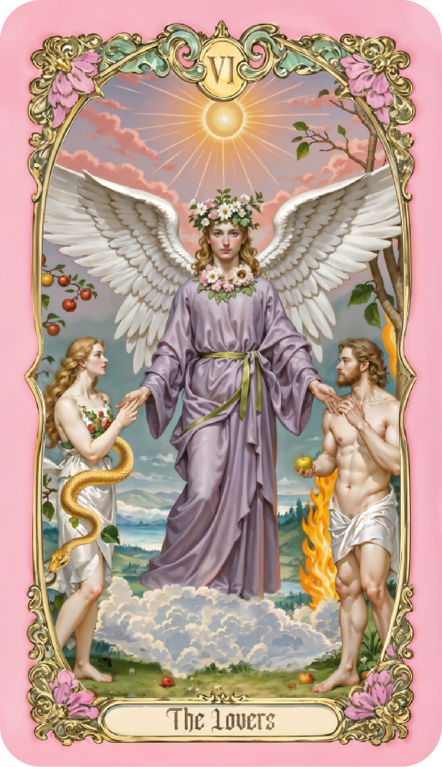 Renaissance Fantasy Tarot – The Lovers