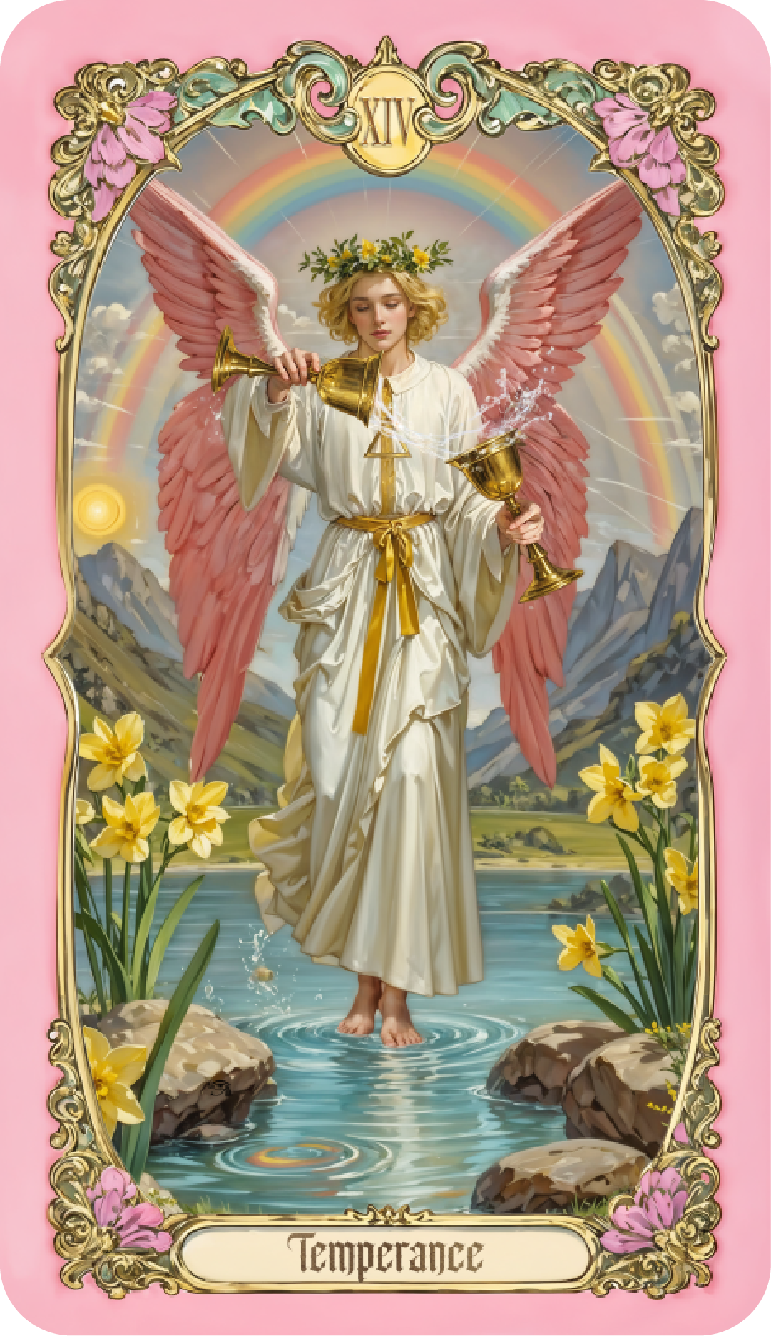 Renaissance Fantasy Tarot – Temperance