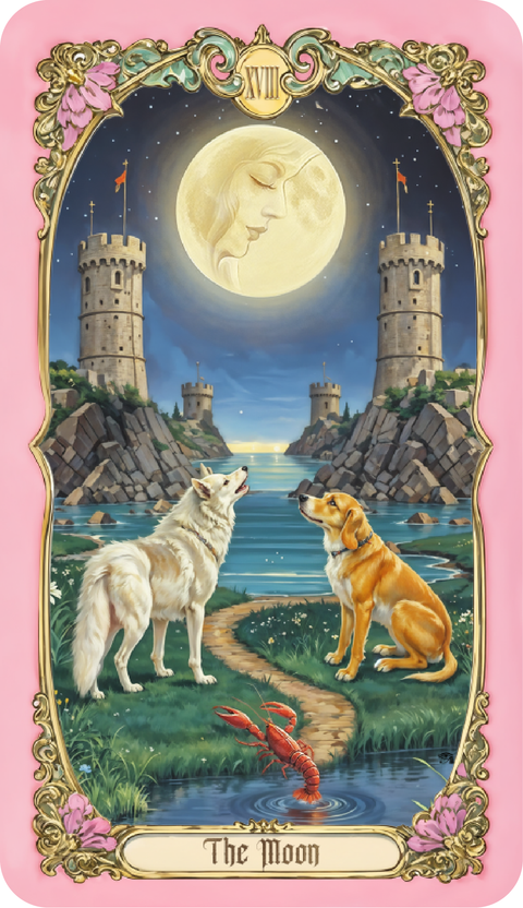 Renaissance Fantasy Tarot – The Moon