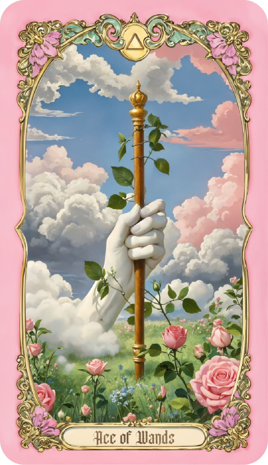 Renaissance Fantasy Tarot – Ace of Wands