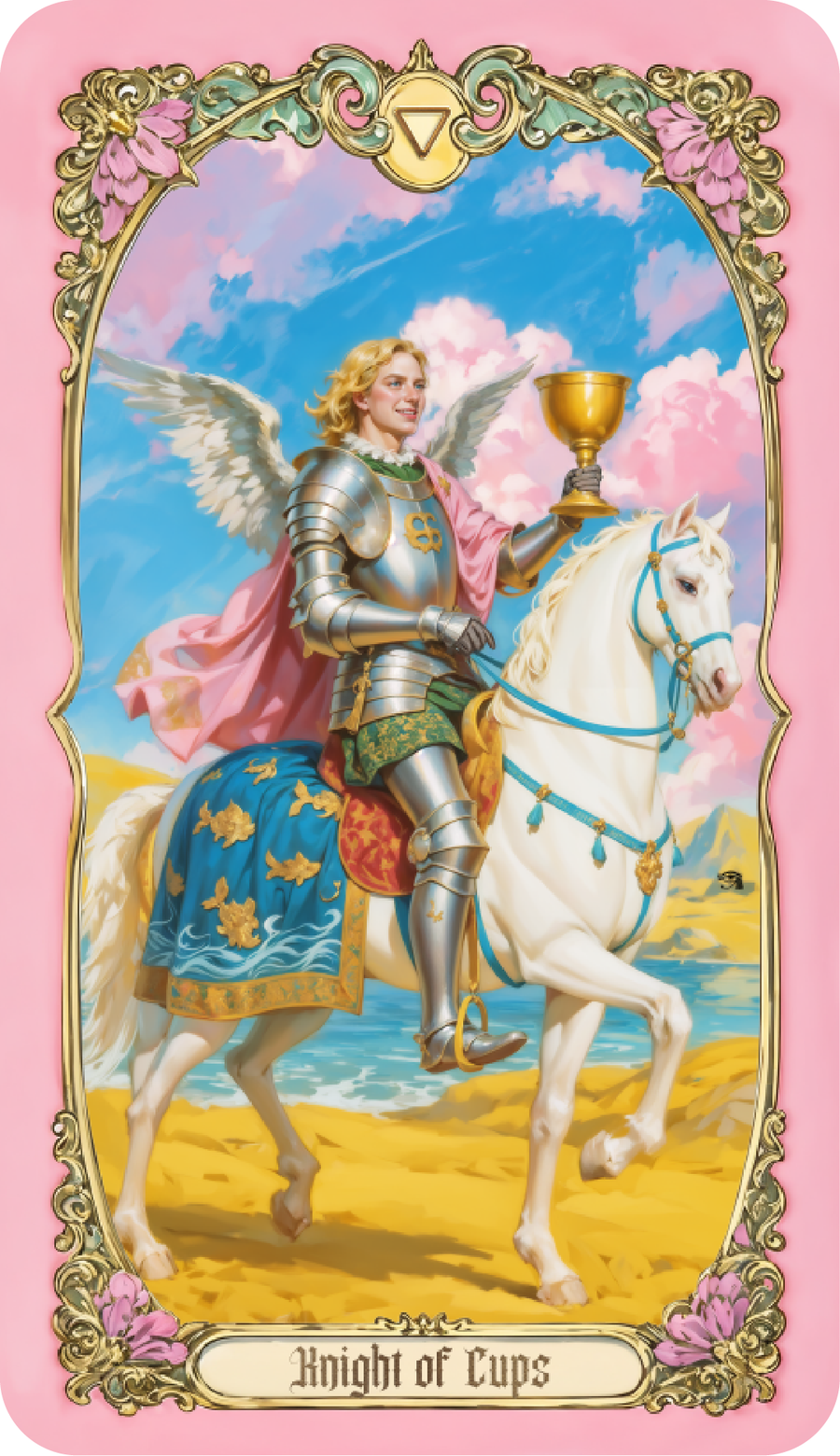 Renaissance Fantasy Tarot – Knight of Cups