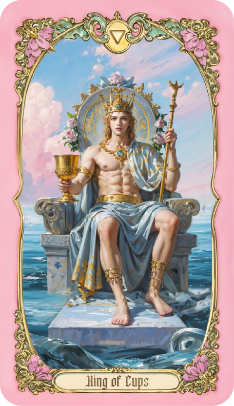 Renaissance Fantasy Tarot – King of Cups