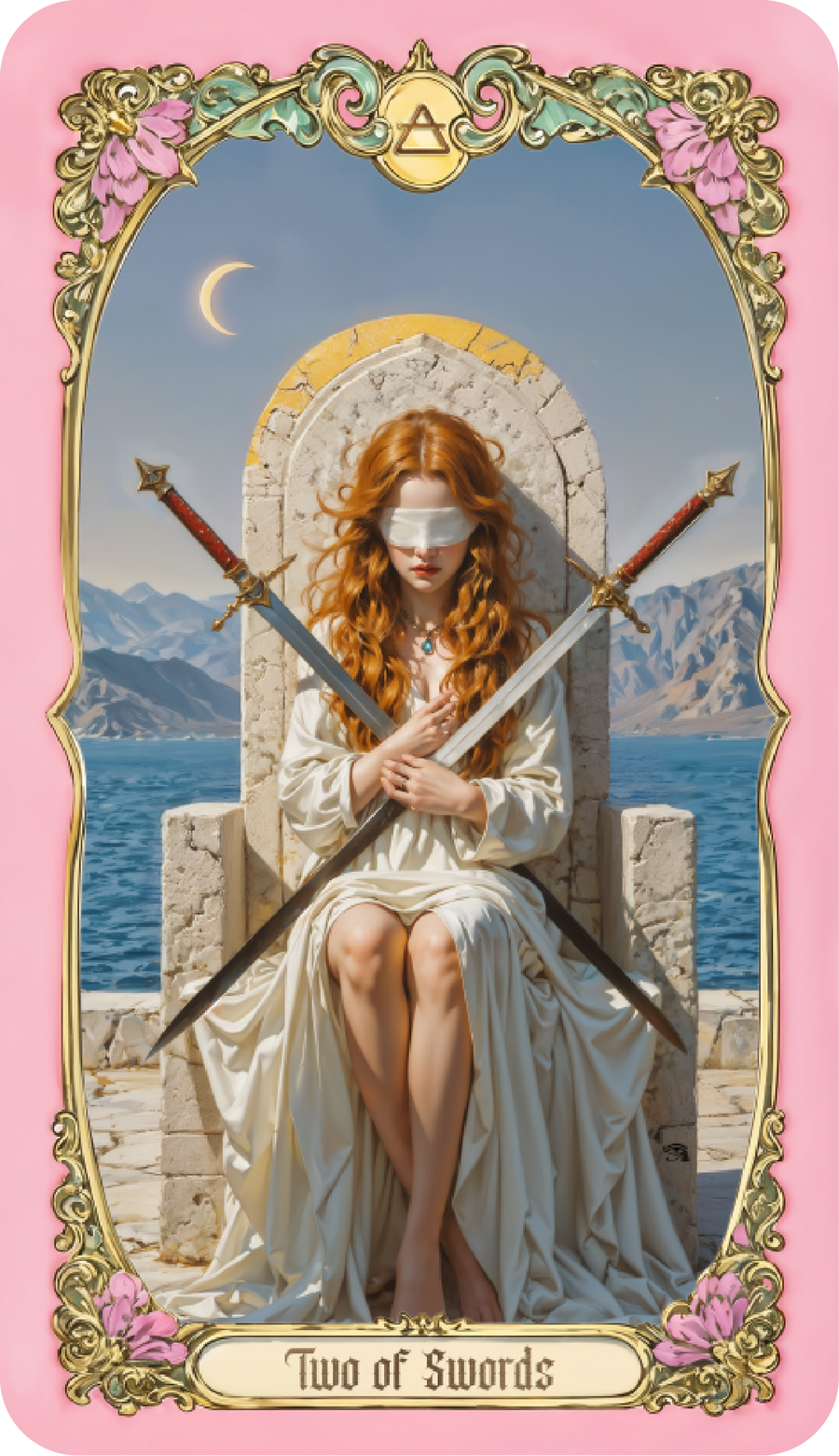 Renaissance Fantasy Tarot – Two of Swords
