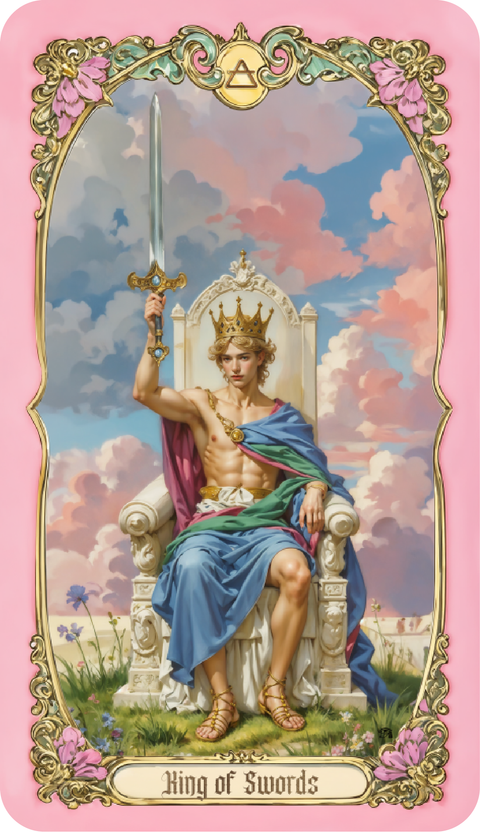 Renaissance Fantasy Tarot – King of Swords