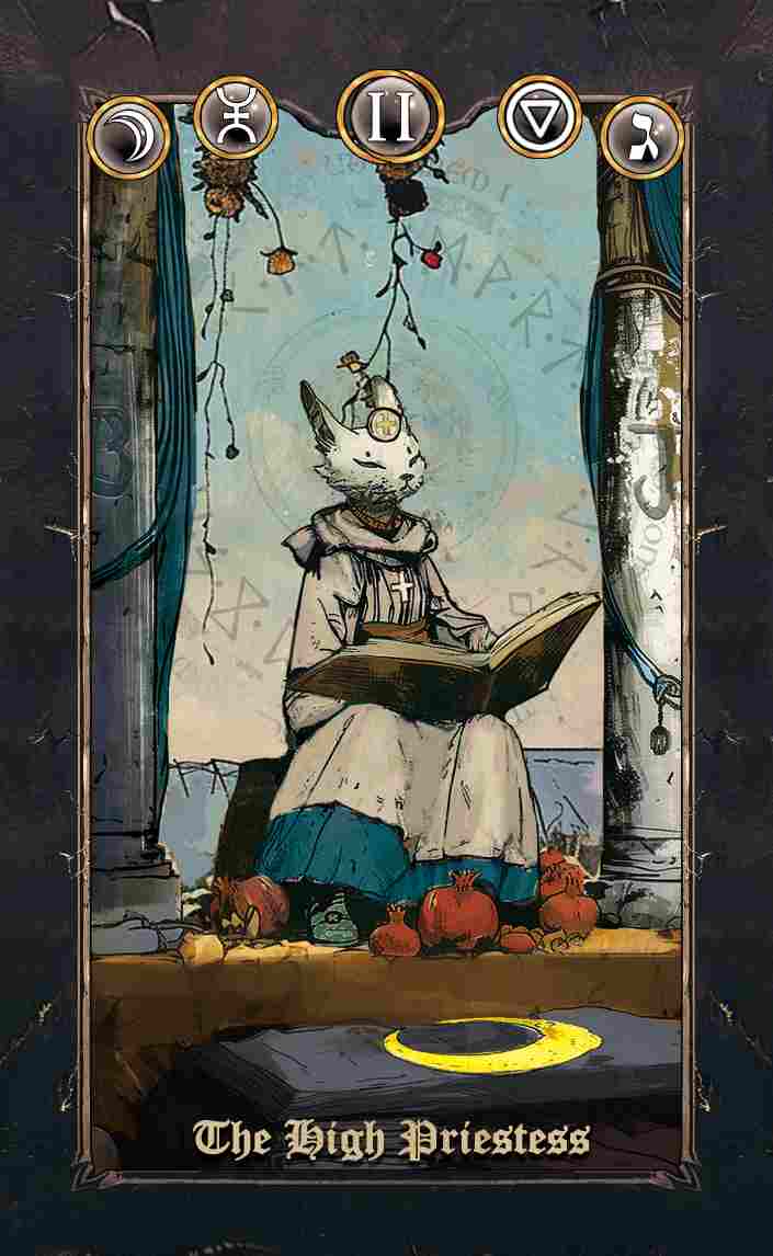 Revenant Tarot – The High Priestess