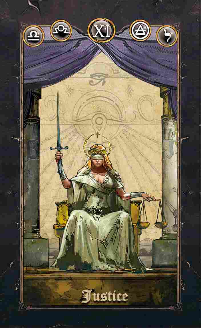 Revenant Tarot – Justice
