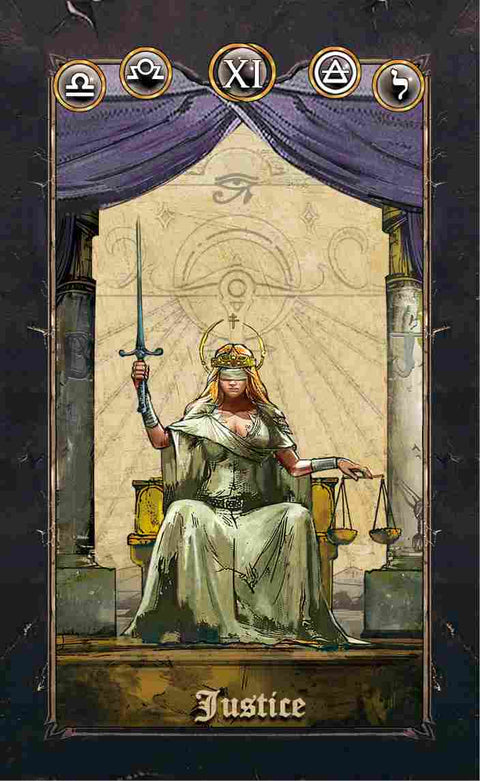 Revenant Tarot – Justice