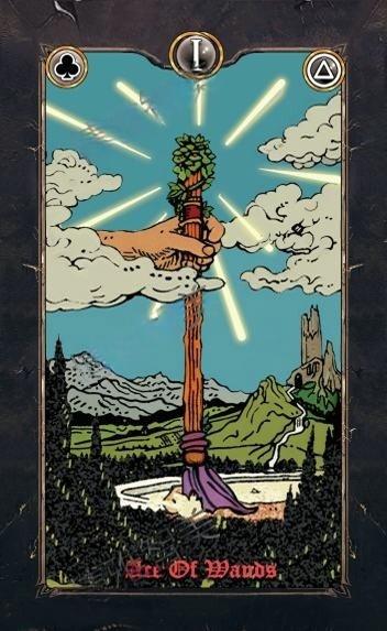 Revenant Tarot – Ace of Wands