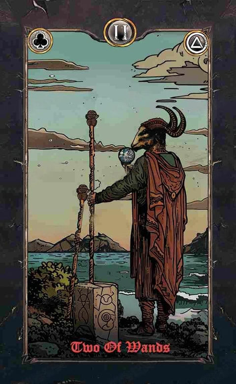 Revenant Tarot – Two of Wands