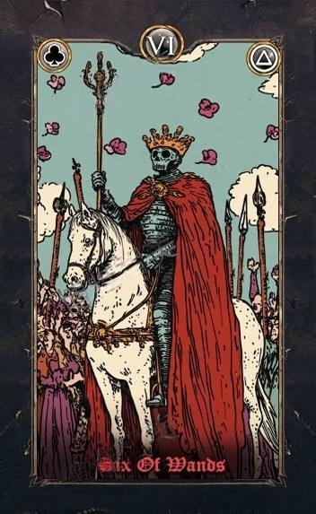 Revenant Tarot – Six of Wands