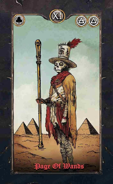 Revenant Tarot – Page of Wands