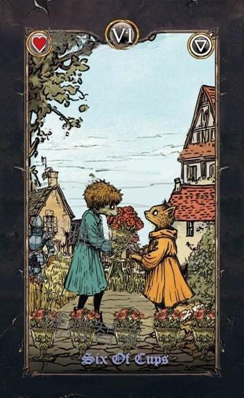 Revenant Tarot – Six of Cups