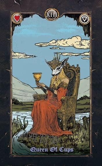 Revenant Tarot – Queen of Cups