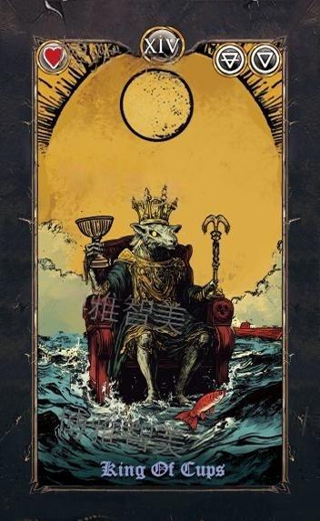 Revenant Tarot – King of Cups