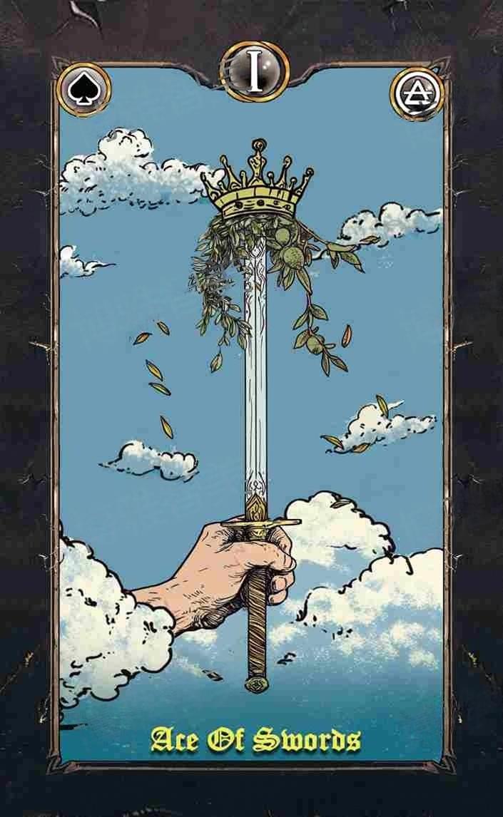 Revenant Tarot – Ace of Swords