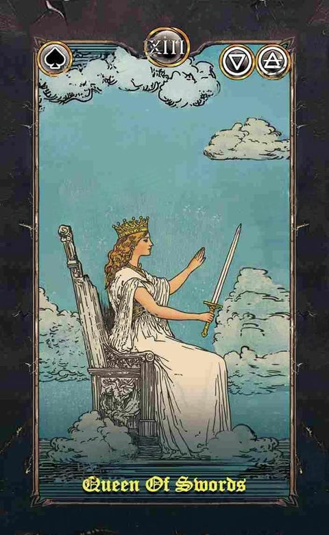 Revenant Tarot – Queen of Swords