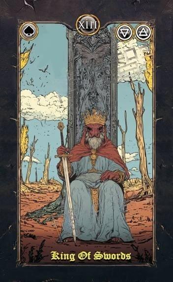 Revenant Tarot – King of Swords