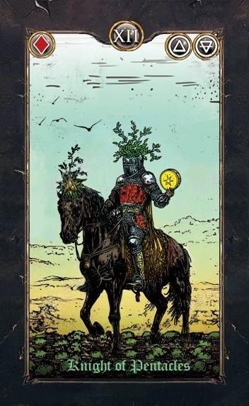 Revenant Tarot – Knight of Pentacles