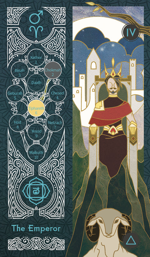 Sambucus Tarot - Marseilles Version – The Emperor