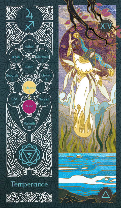 Sambucus Tarot - Marseilles Version – Temperance