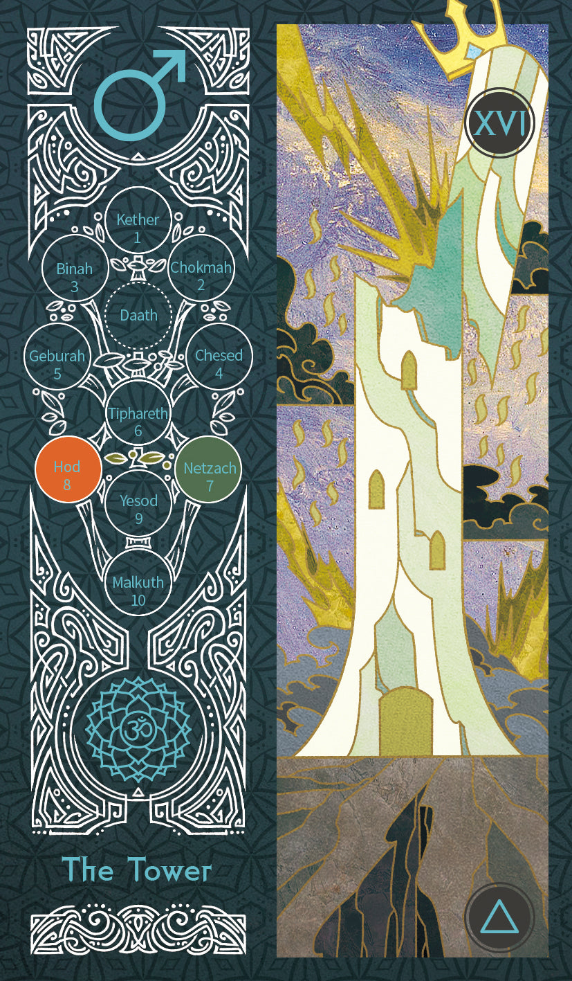 Sambucus Tarot - Marseilles Version – The Tower