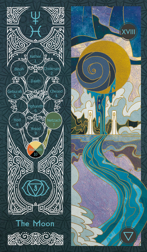 Sambucus Tarot - Marseilles Version – The Moon