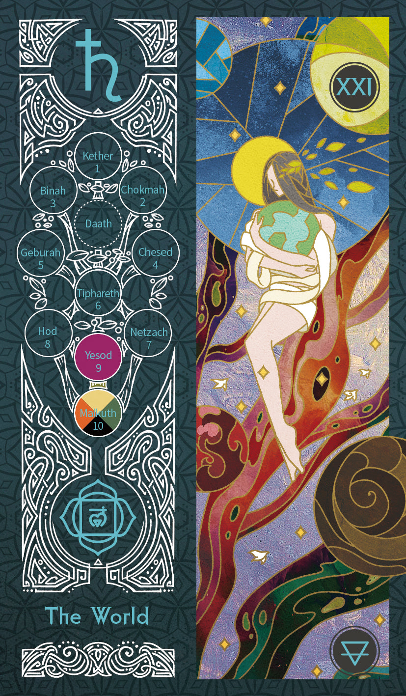 Sambucus Tarot - Marseilles Version – The World