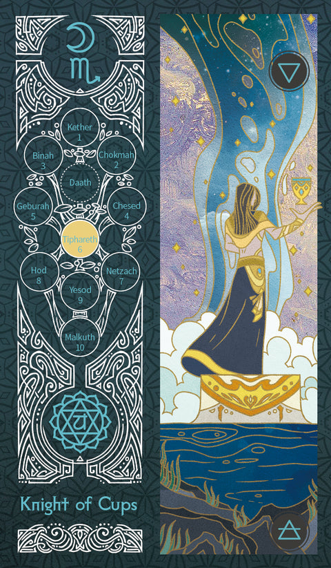 Sambucus Tarot - Marseilles Version – Knight of Cups