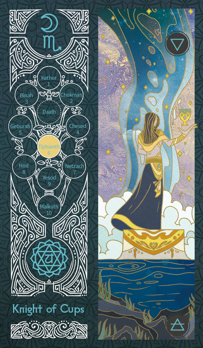 Sambucus Tarot - Marseilles Version – Knight of Cups